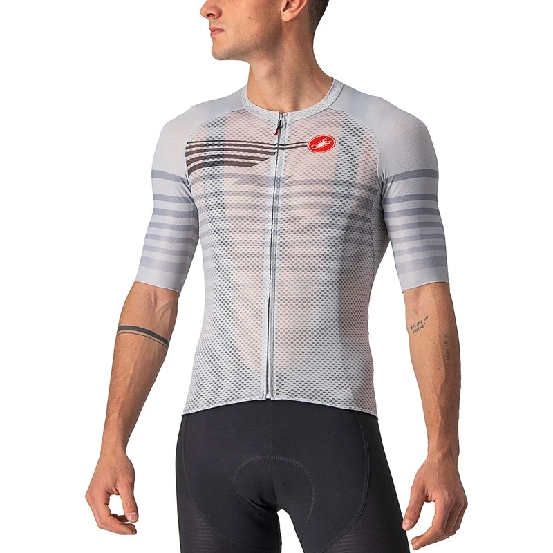 CASTELLI 4522015-870 CLIMBER'S 3.0 SL JRS Sweatshirt Men's Silver Gray/Dark Gray 3XL