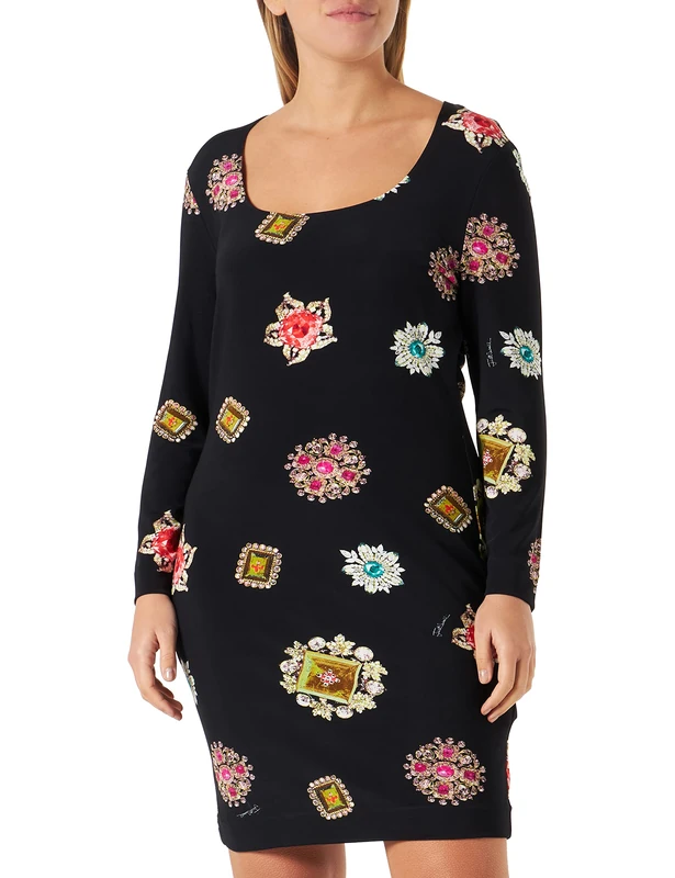 Just Cavalli Women's Dress, 900s Black, 12