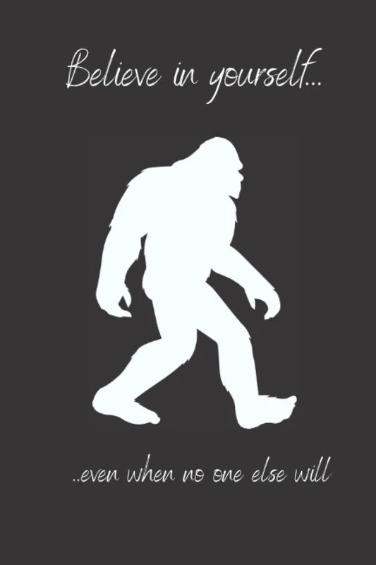 Big Foot Notebook: 6 in x 9 in | 120 Lined Pages