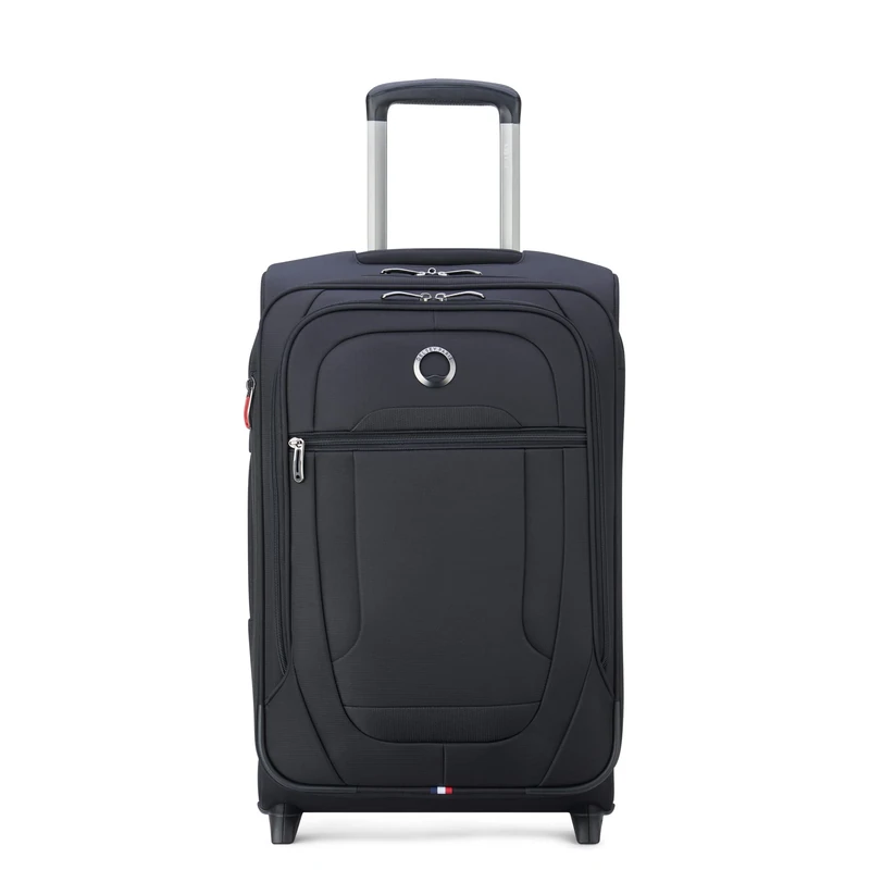 DELSEY PARIS Helium DLX Softside Expandable Luggage with 2 Wheels, Black, Carry on 21 Inch, Black, Carry on 21 Inch, Helium DLX Softside Expandable Luggage with 2 Wheels