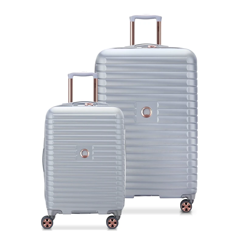 DELSEY PARIS Cruise 3.0 Hardside Expandable Luggage with Spinner Wheels, Platinum, Carry on 21 Inch, Cruise 3.0 Hardside Expandable Luggage with Spinner Wheels