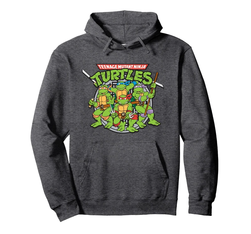 Teenage Mutant Ninja Turtles Classic Turtles Pullover Hoodie