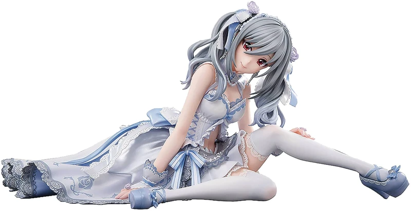 Alumina The Idolmaster Ranko Kanzaki: White Princess of The Banquet 1/7 PVC Statue Ver.10cm
