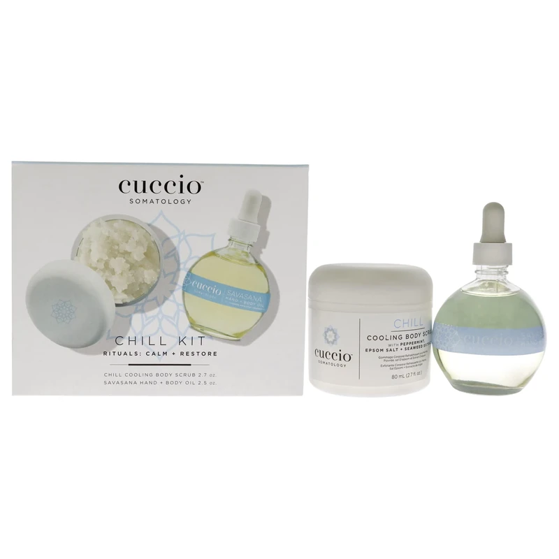 Cuccio Somatology Somatology Chill Kit for Unisex 2 Pc