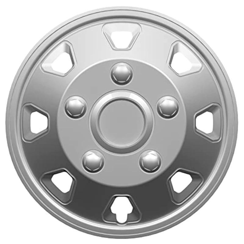 AutoStyle Set of 4 wheel covers Itah 15-inch silver (spherical)