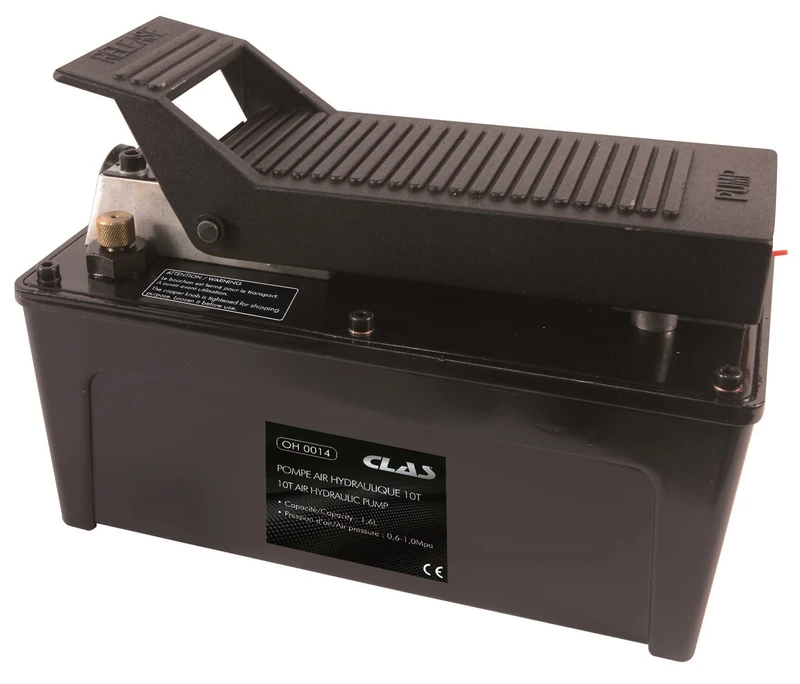CLAS Equipements Hydraulic Air Pump 10T 1/4 Inch Oh 0014