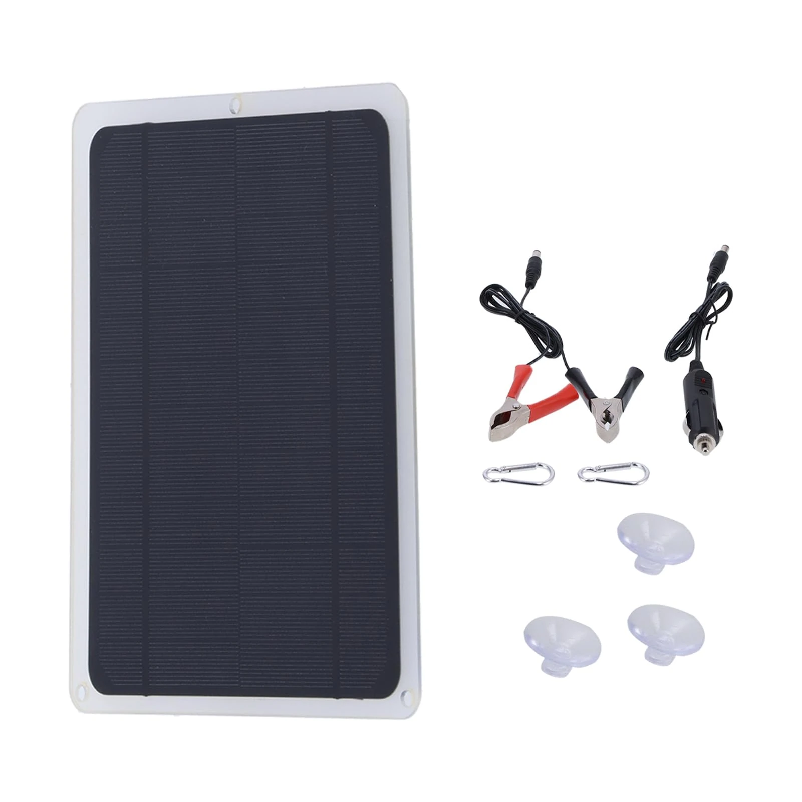 Solar Panel, 20W 12V Monocrystalline Solar Panel PV Panel Off Grid Solar Power for Battery Charging Boat, Caravan, RV and Any Other Off Grid Applications