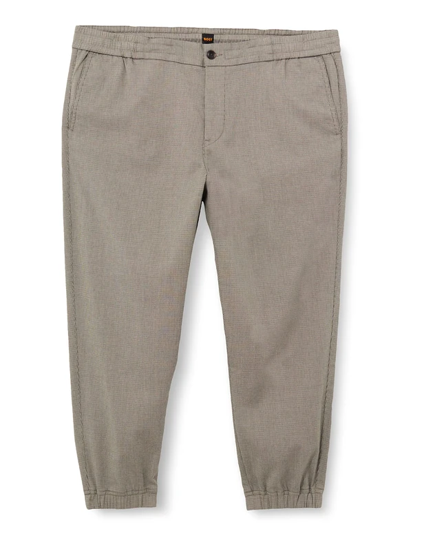 BOSS Men's Trousers_Flat, Open Grey, 28