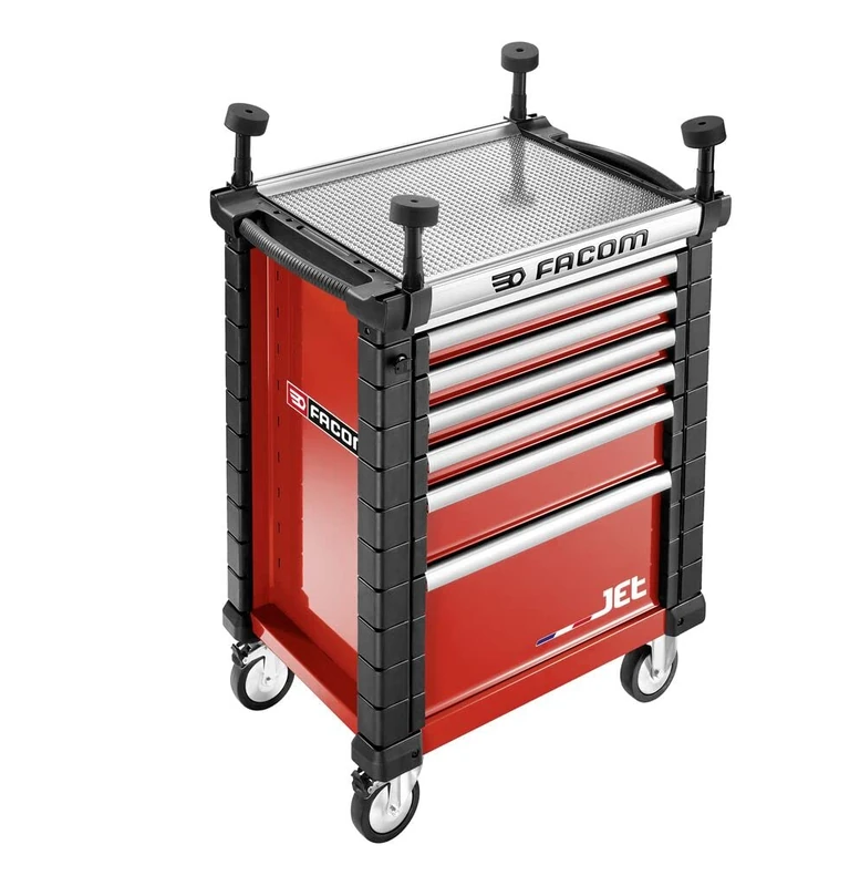Facom JET.WA23 Windscreen Mount - Foam Pads - Quick and Easy Attachment - Suitable for Jet Trolleys - Strong and Durable Material - Suitable for Professional Use