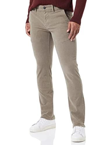 BOSS Men's Schino-Slim Trousers_Flat, dunkelgr&uumln, 34 W/32 L