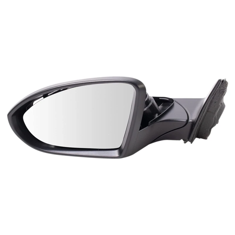 TRQ Left Mirror without Memory without Blind Spot Indicator Drivers Side Compatible with 2019-2022 Volkswagen Jetta VW1320174