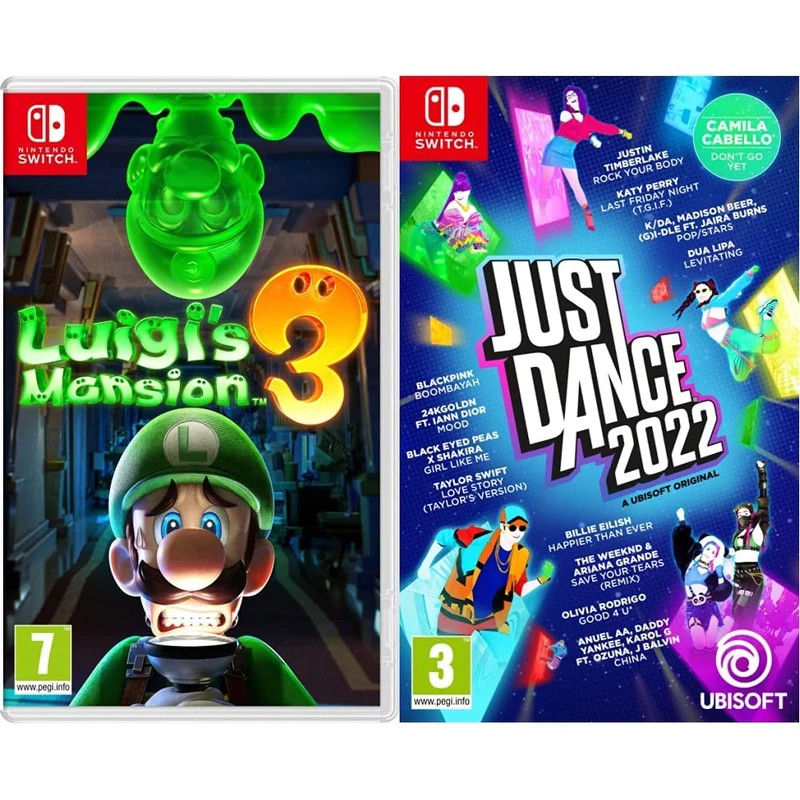 Luigi's Mansion 3 Standard Edition - Nintendo Switch & Just Dance 2022 (Nintendo Switch)