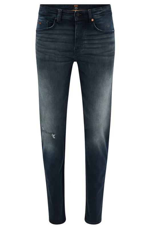 BOSS Men's Taber BC-SP-1 Jeans Trousers, Dark Blue, 34 W/30 L