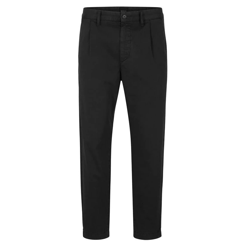 BOSS Men's Trousers_Flat, Black, 3636