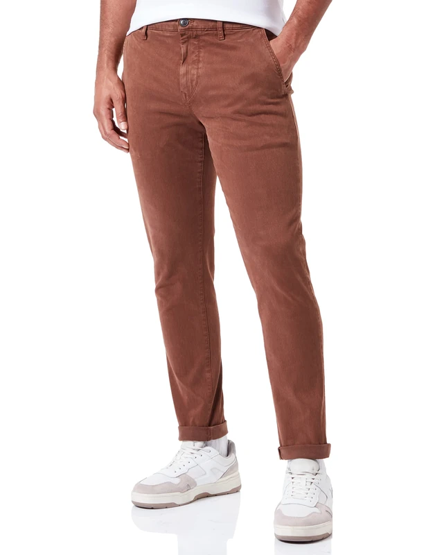 BOSS Men's Schino-Taber-1 Trousers_Flat, Open Brown, 38 W/36 L - Image 1