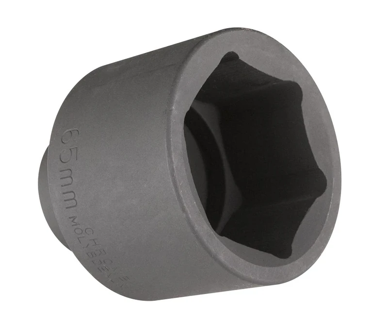 CLAS Equipements Om 0565 6-Sided Impact Socket 1 Inch Diameter 65 mm