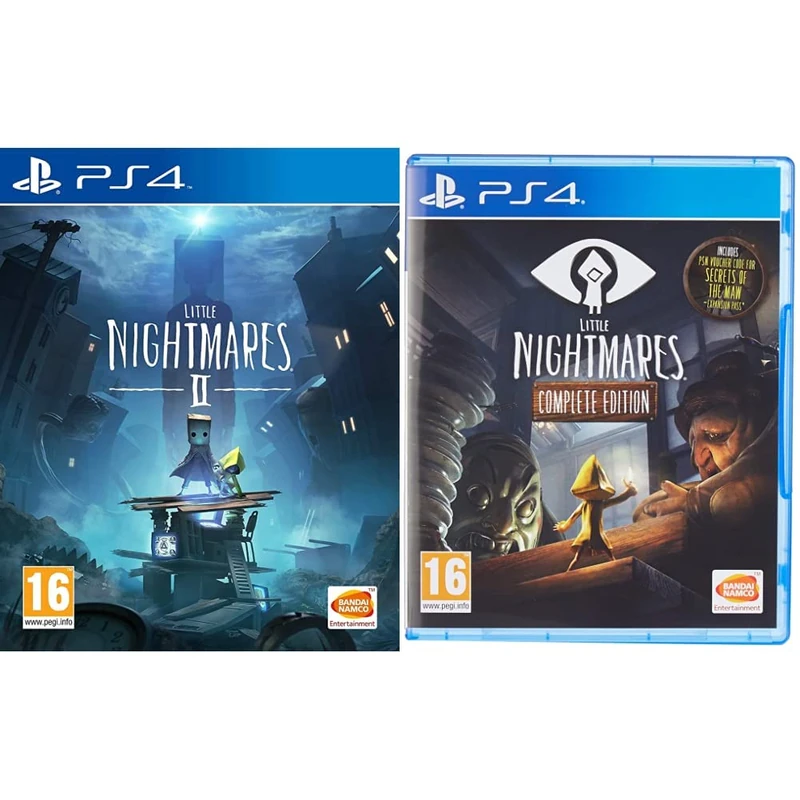 Little Nightmares 2 (PS4) & Little Nightmares Complete Ed (PS4)