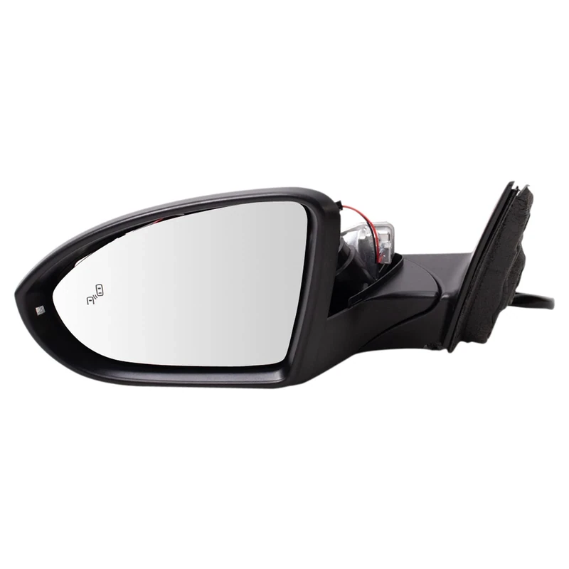 TRQ Left Mirror with Memory Drivers Side Compatible with 2019-2022 Volkswagen Jetta VW1320175