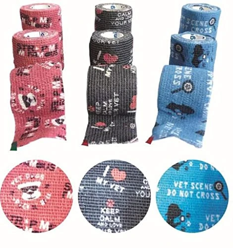 Fun Strap Cohesive Bandage Set 3 x 27 Units