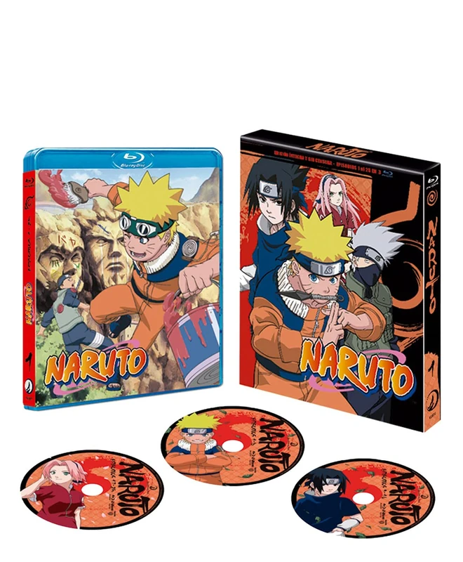 Naruto Shippuden Box 1 (Reedición) - BD