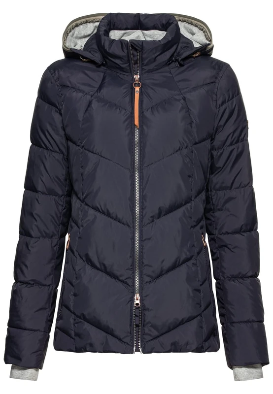 Camel Active Womenswear Women's 320330/8R48 Jacket, Night Blue, 36