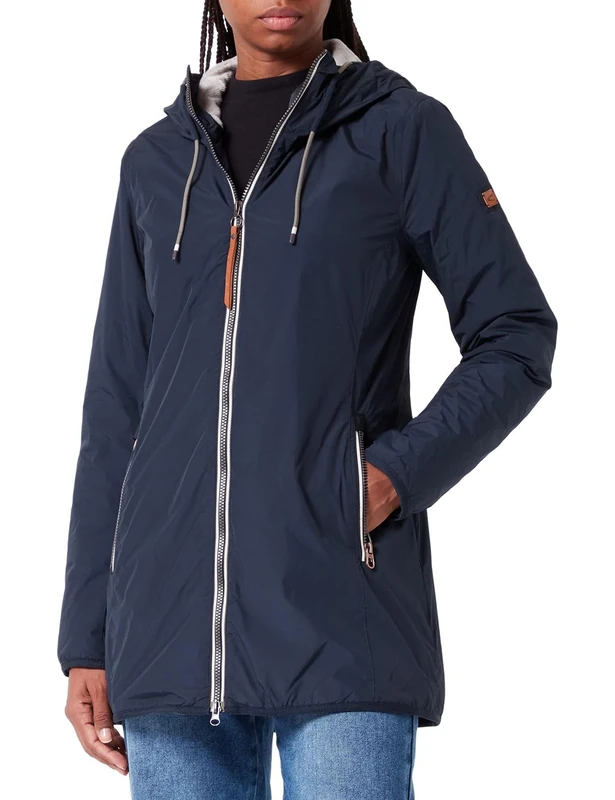 Camel Active Womenswear Women's 320020/8R26 Jacket, Navy, 40