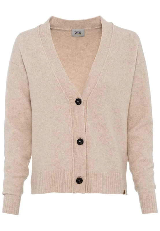 camel active Women's 309517/8k29 Sweater, Clay Melange, XS