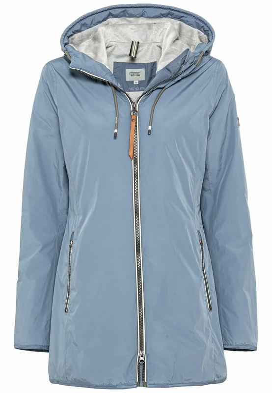 Camel Active Womenswear Women's 320020/8R26 Jacket, Smoke Blue, 46