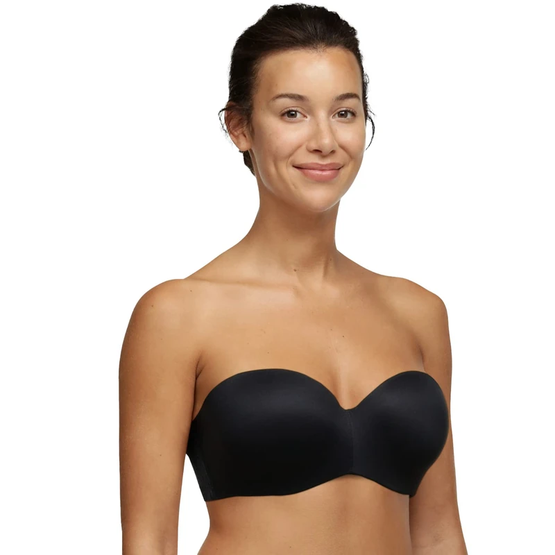 Chantelle Women's Norah Strapless Bra, Black, 34DD