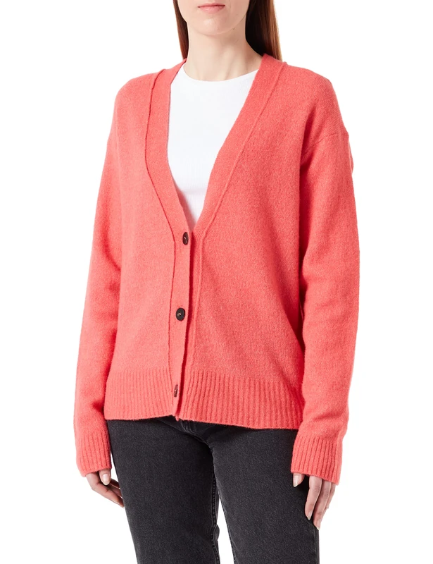 Camel Active Womenswear Women's 309517/8k29 Sweater, Peach, L