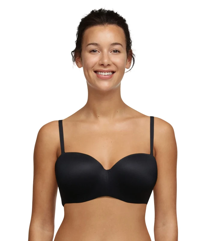 Chantelle Women's Norah Strapless Bra, Black, 40DD