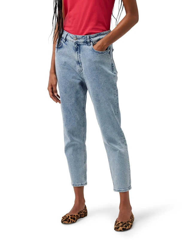 HUGO Women's Gatora Trousers, Bright Blue430, 31W x 34L - Image 1