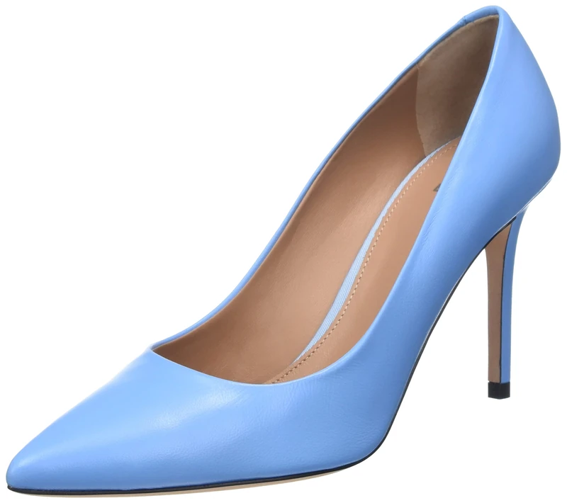 BOSS Women's Eddie Pump 90-C, Open Blue495, 6 UK