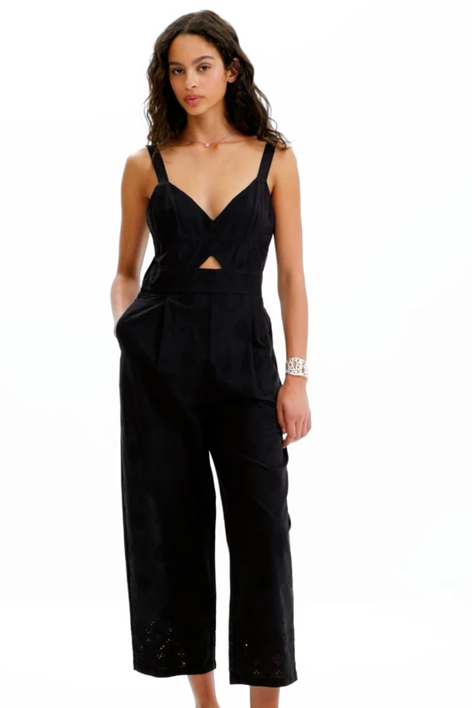 Desigual Women's Mono_Mimi, 2000 Black Jeans, X-Small