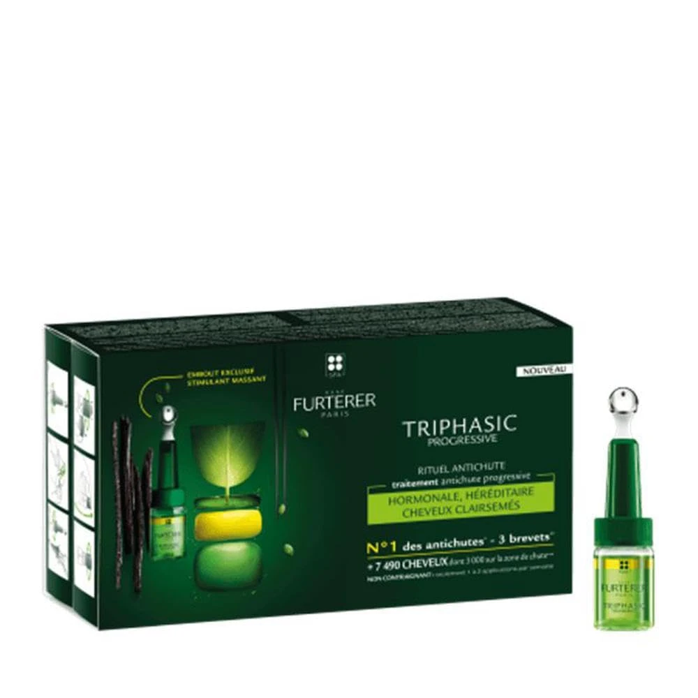 RENE FURTERER Triphasic Progressive Anti-Hair Loss Treatment 8 x 5,5 ml