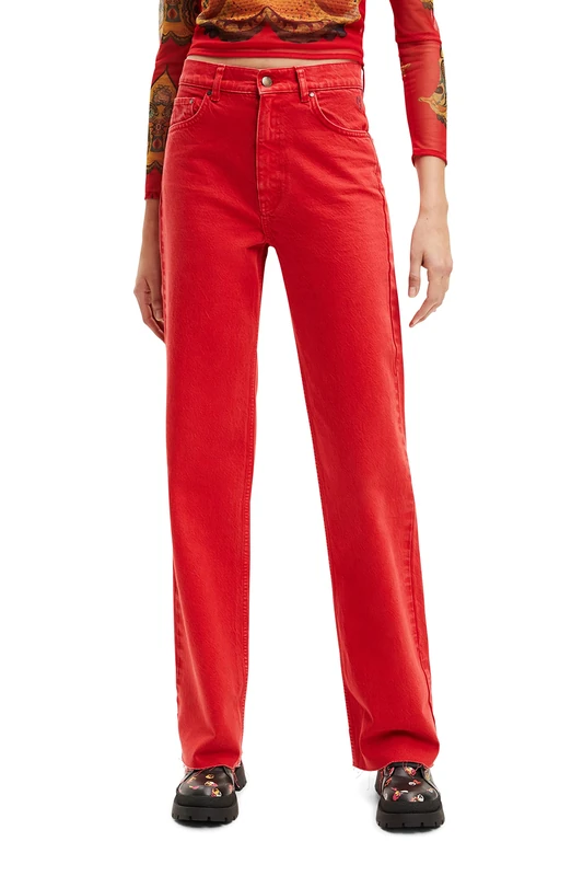 Desigual Women's Denim_lluïsa, 3080 Red River Jeans, 8