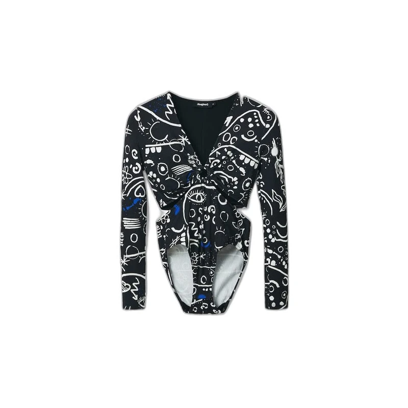 Desigual Women's Body Blouse, Black, M - Image 1