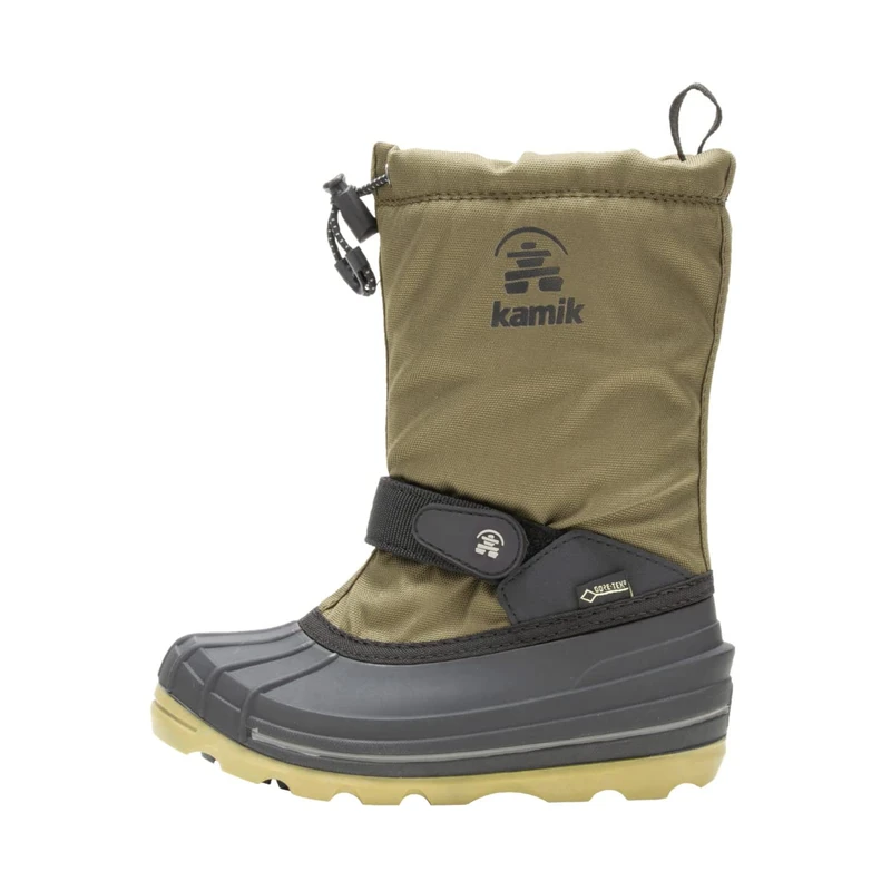 Kamik Unisex Children's Waterbug8 G Snow Boots, dark olive, 2.5 UK Child