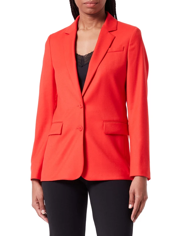 HUGO Women's Akrida Jacket, Medium Red613, 32
