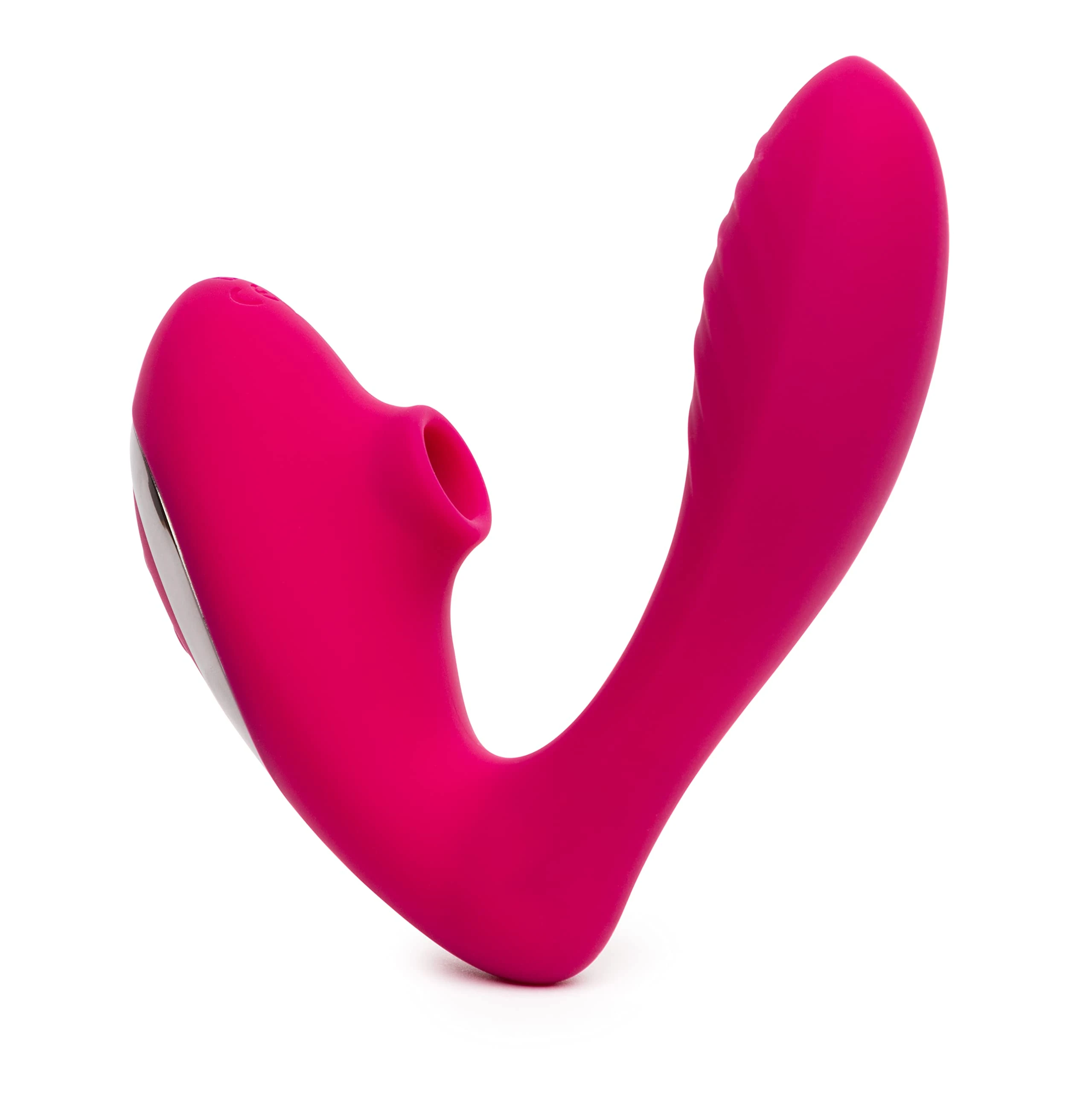 Lovehoney Indulge Clitoral Sucking Toy - Vibrating Sex Toy for Clit and G-spot Double Stimulation - Waterproof Sucker Vibrator - Silicone Vibrating Adult Sex Massager for Women