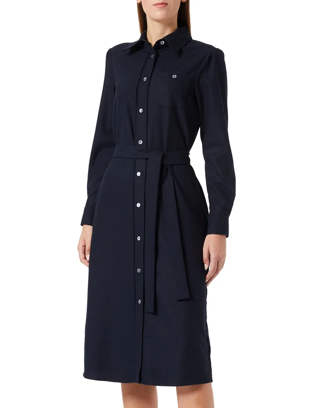 Seidensticker Women's 133533 Dress, darkblue, 14 - Image 1