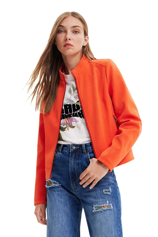 Desigual Las Vegas Suede Effect Jacket 22WWE62G AW22 New Season
