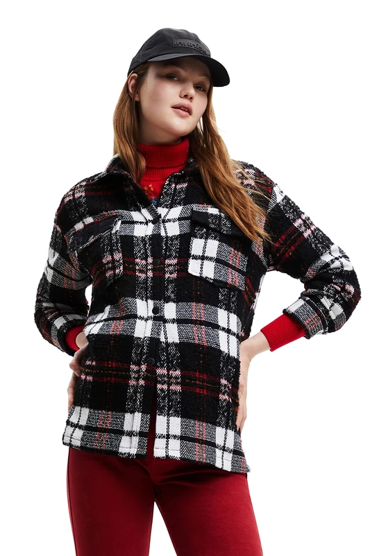 Desigual Women's CHAQ_Tucson, 2000 Black Jacket, S