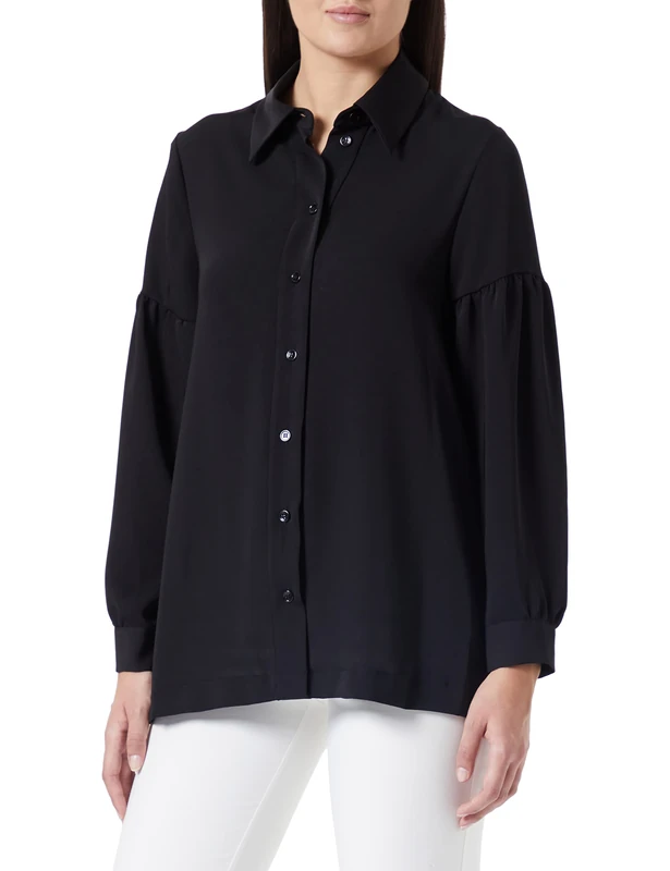Seidensticker Women's 133502 Blouse, Black, 8