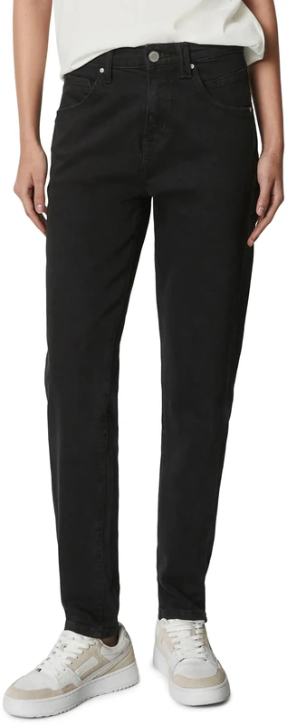 Marc OߴPolo Denim Women's Boyfriend Fit Jeans with Stretch, Black (Multi/Vintage Black), W29/L30