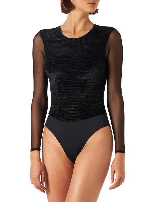 Desigual Women's Body_Soft 2000 Black Blouse, L