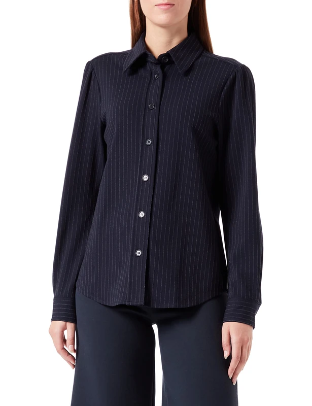 Seidensticker Women's 133991 Blouse, Dunkelblau, 42