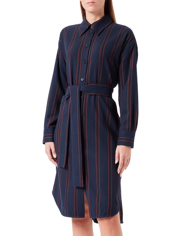 Seidensticker Women's 133962 Dress, darkblue, 10