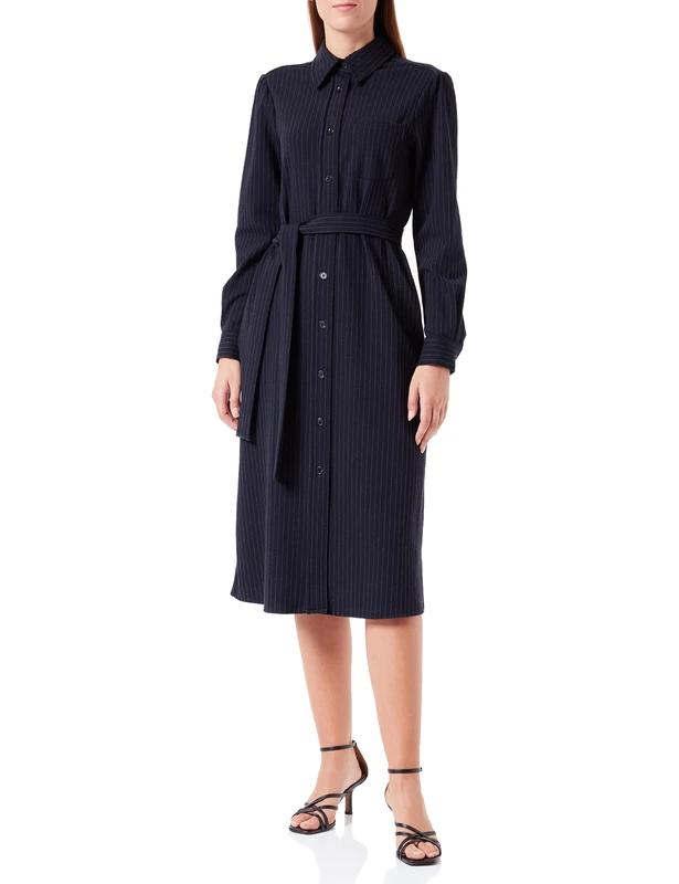 Seidensticker Women's 133992 Dress, darkblue, 18