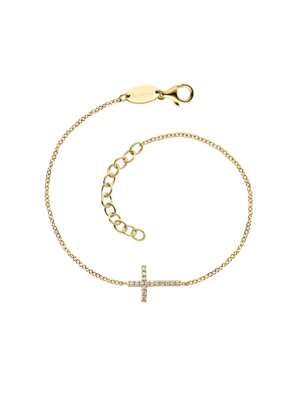 Engelsrufer Angel Whisperer 32020109 Women's Bracelet 925 Silver with Cubic Zirconia, Eine Grösse, Silver, Cubic Zirconia